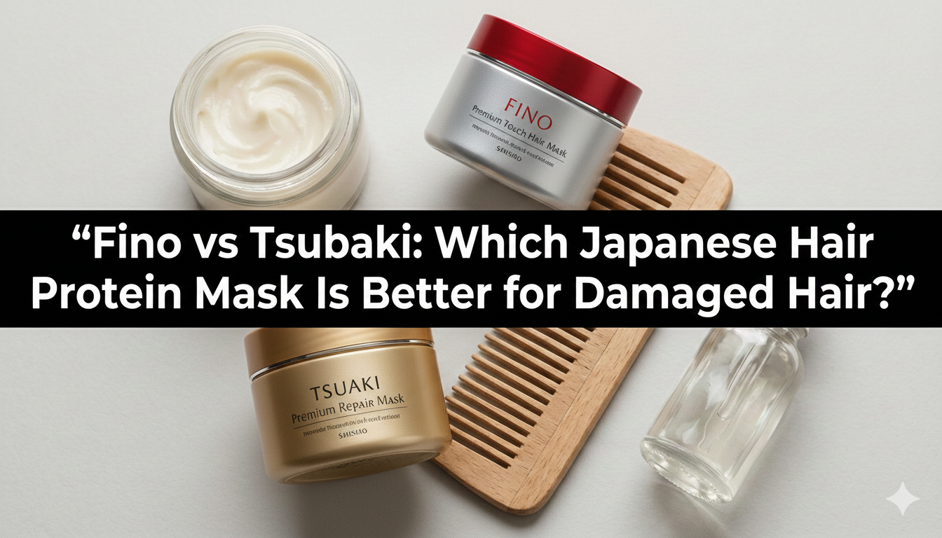 Fino vs Tsubaki: Which Japanese Hair Protein Mask Is Better for Damaged Hair?